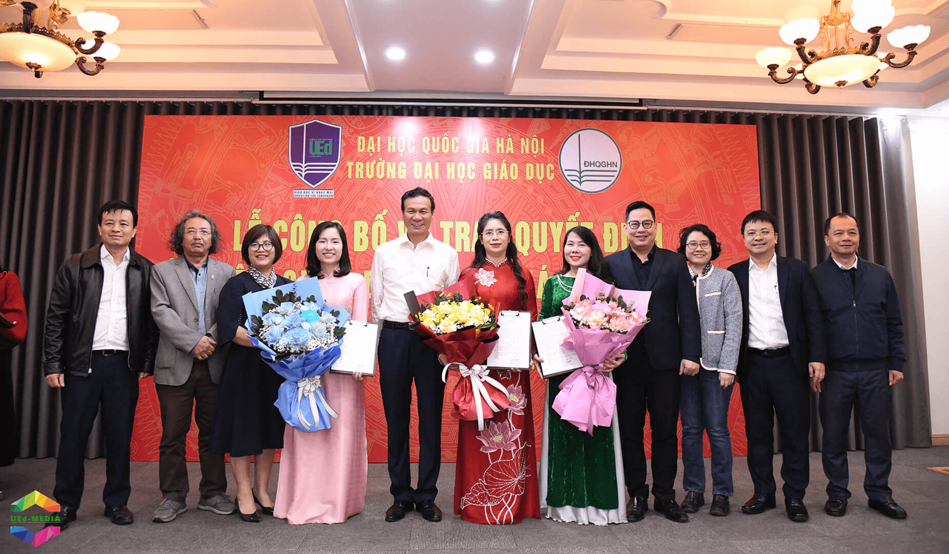 Trường ĐHGD – Công bố và trao Quyết định bổ nhiệm chức danh Phó Giáo sư năm 2025, điều động và bổ nhiệm nhân sự lãnh đạo, quản lý