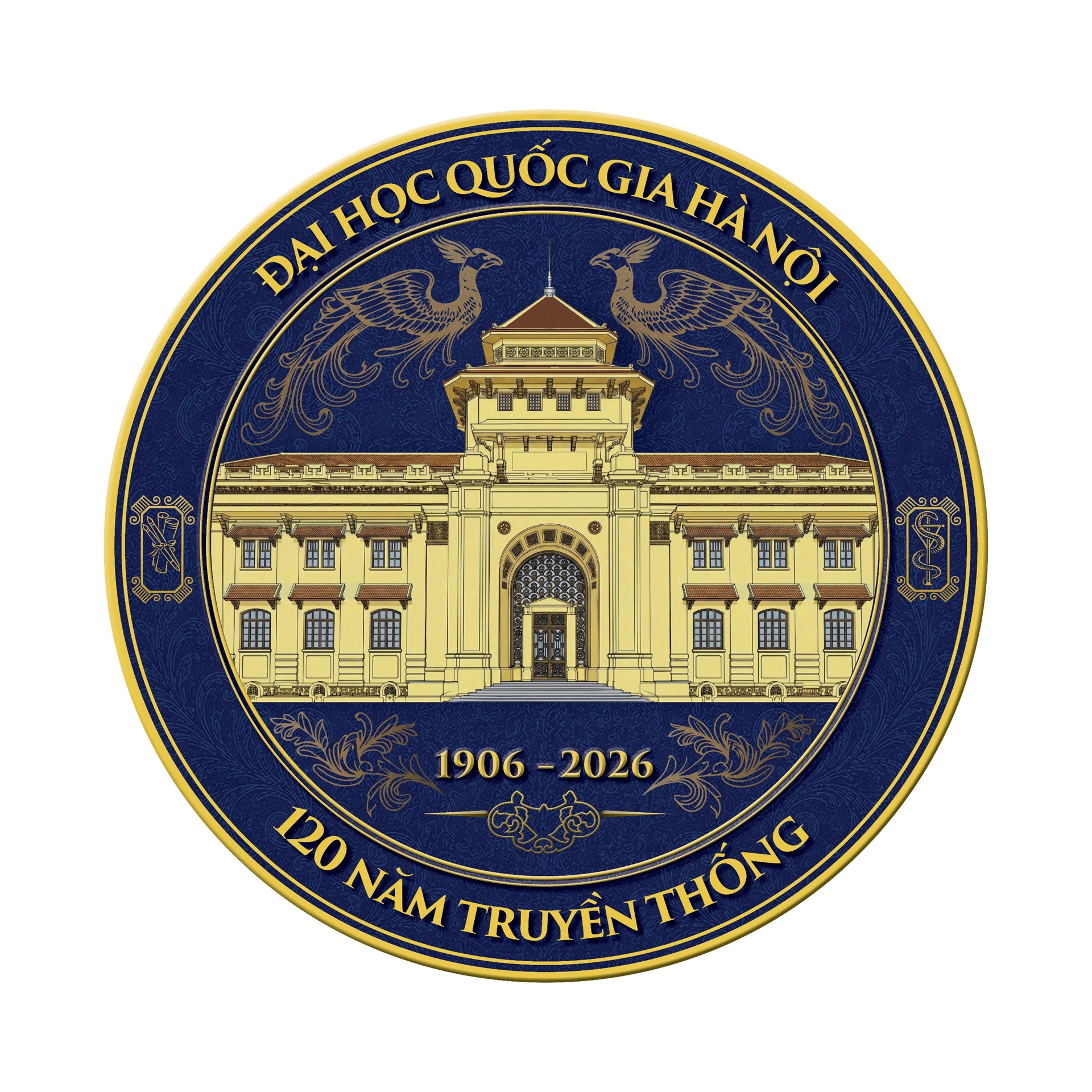 ĐHQGHN công bố biểu trưng kỷ niệm 120 năm truyền thống: Kế thừa lịch sử, tri thức và khát vọng phát triển