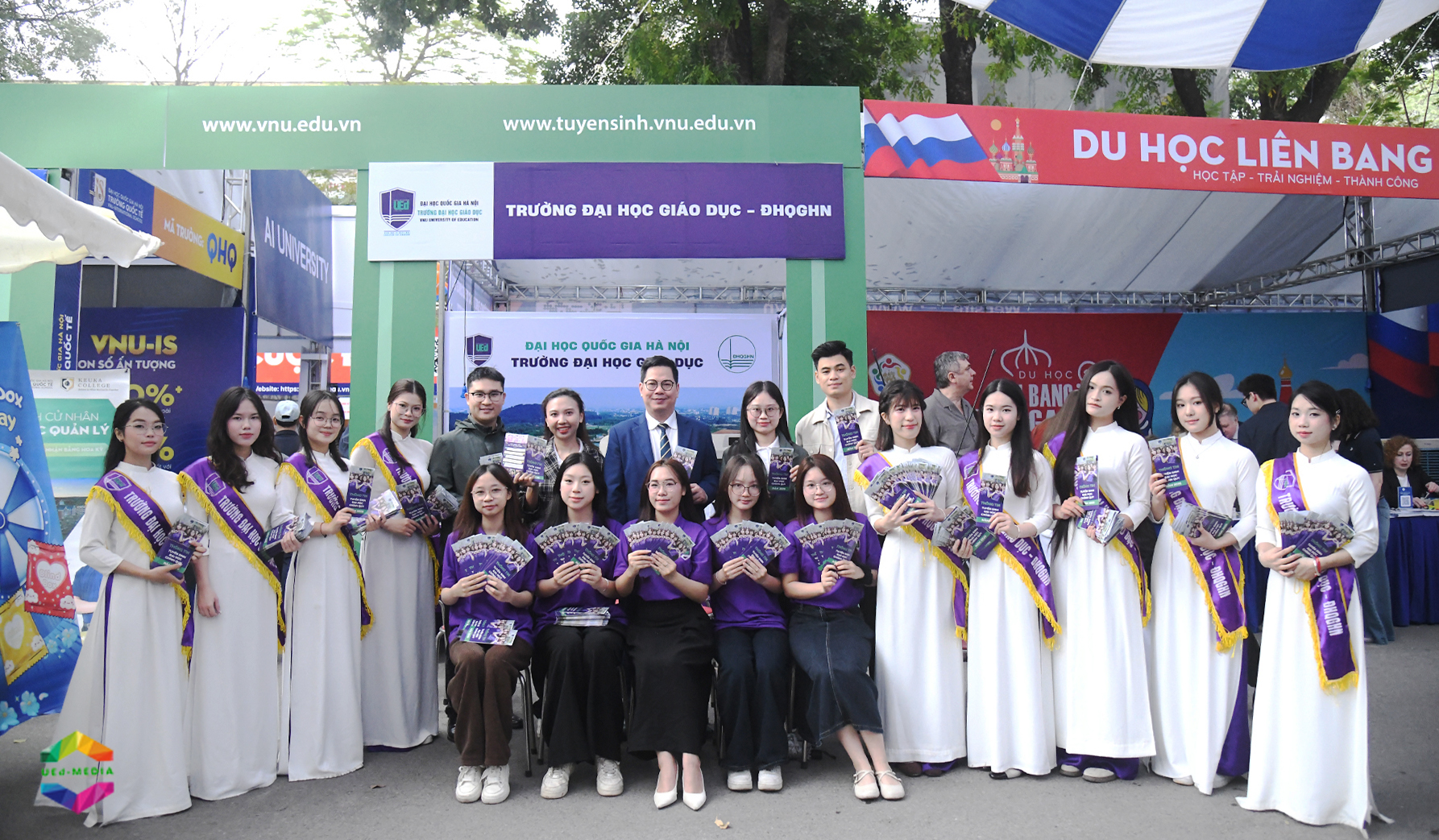 Trường Đại học Giáo dục tham gia Ngày hội Tư vấn tuyển sinh – Hướng nghiệp 2026 tại Đại học Bách khoa Hà Nội