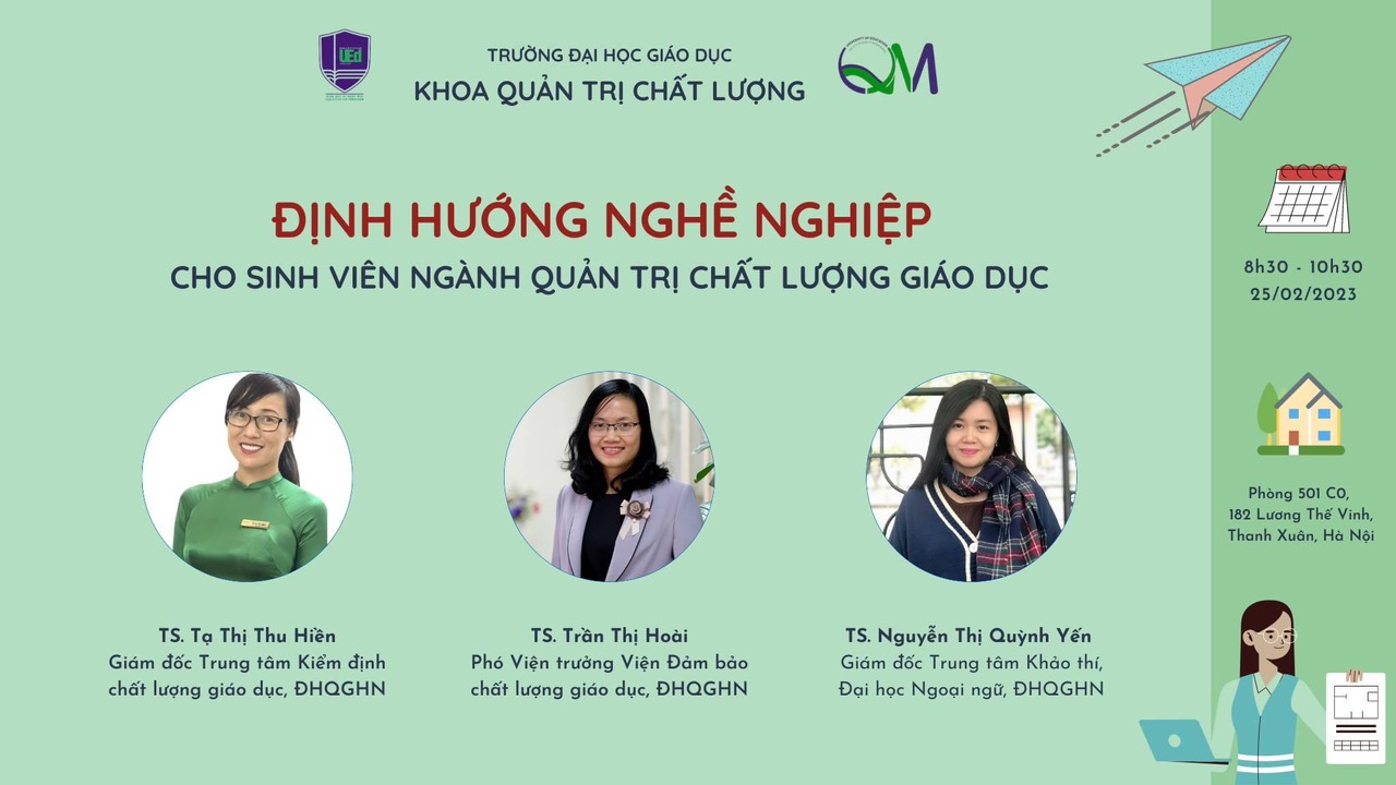 Cơ hội nào cho nhân sự làm việc trong lĩnh vực quản trị chất lượng giáo dục?