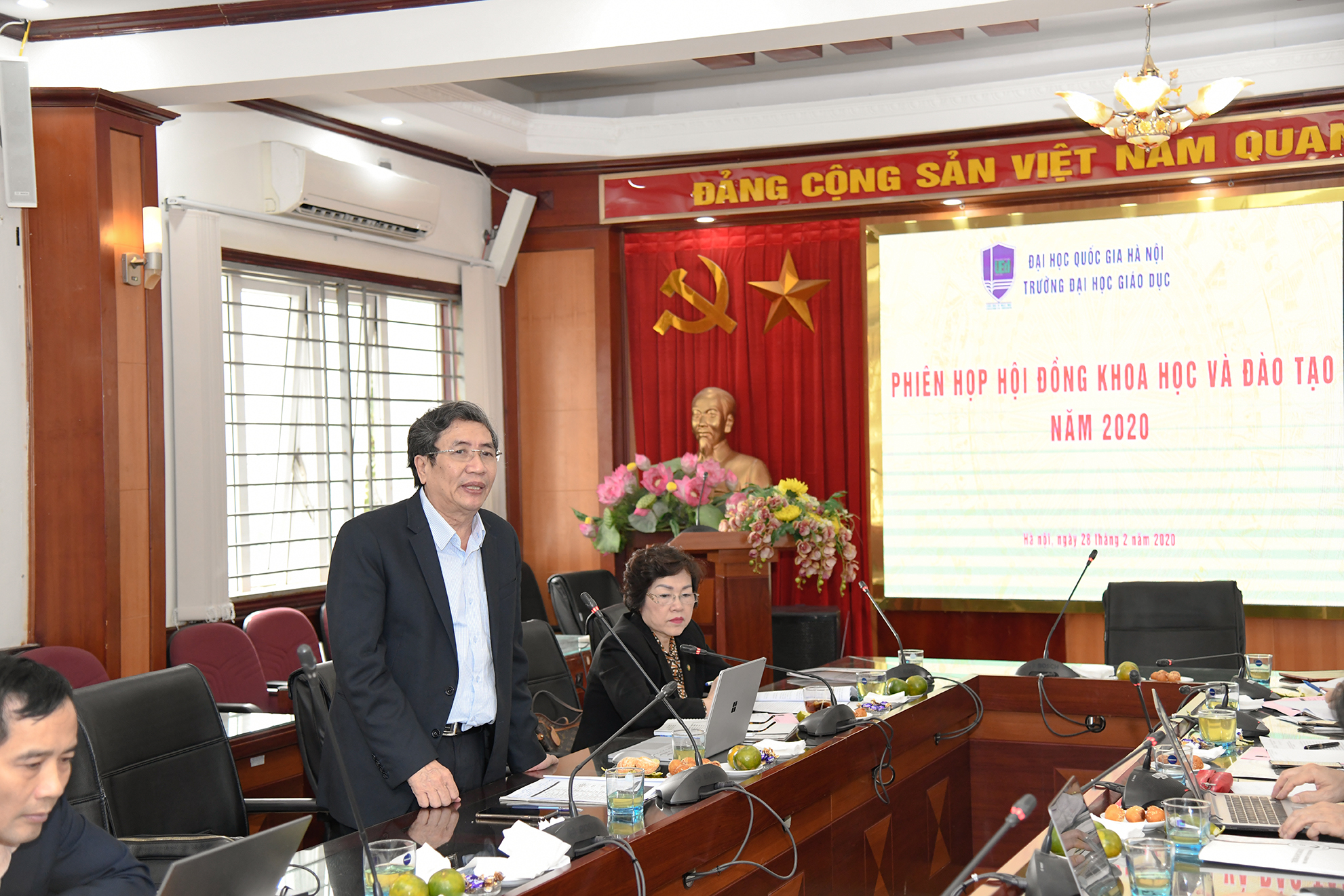 TS. Vũ Đình Chuẩn - Vụ trưởng vụ Giáo dục Trung học, Bộ Giáo dục và Đào tạo, thành viên Hội đồng