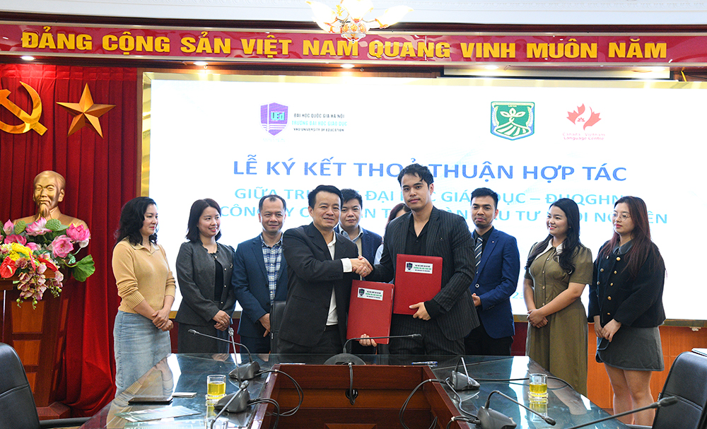 Trường Đại học Giáo dục và Công ty Cổ phần tập đoàn đầu tư Khôi Nguyên hợp tác trong tuyển dụng giáo viên