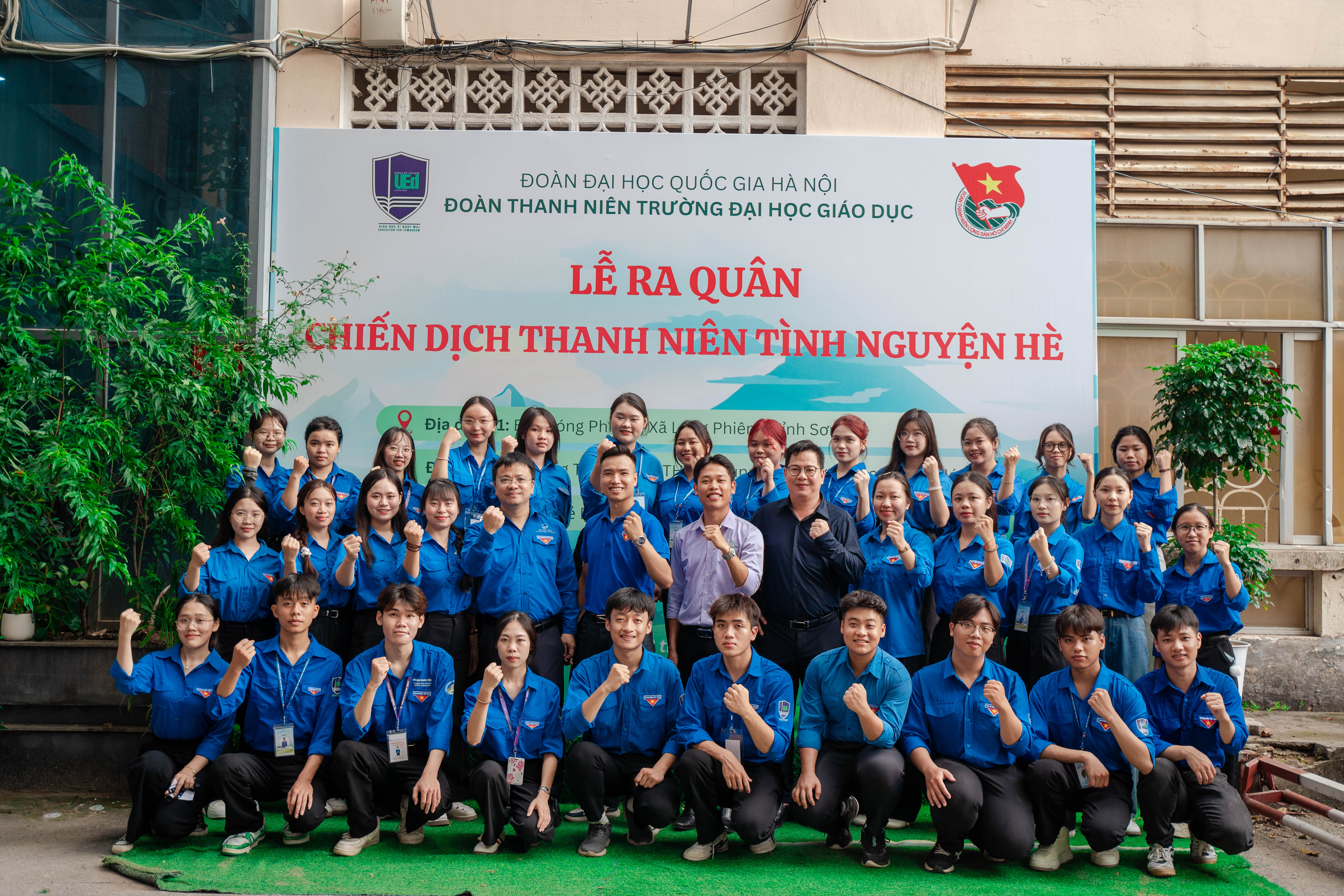 Khởi động Chiến dịch Thanh niên tình nguyện hè năm 2025 – Dấu ấn sức trẻ UEd